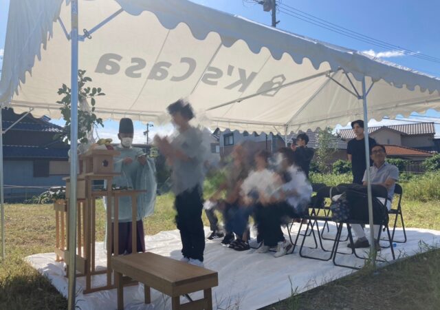 H様邸　地鎮祭を行いました！