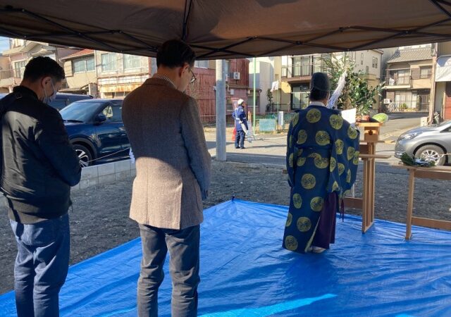 南区三条賃貸アパート　地鎮祭を行いました！