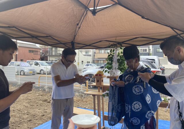 南区豊賃貸アパート　地鎮祭