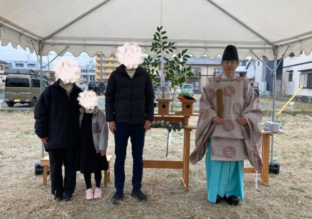 蟹江町N様邸　地鎮祭を行いました！