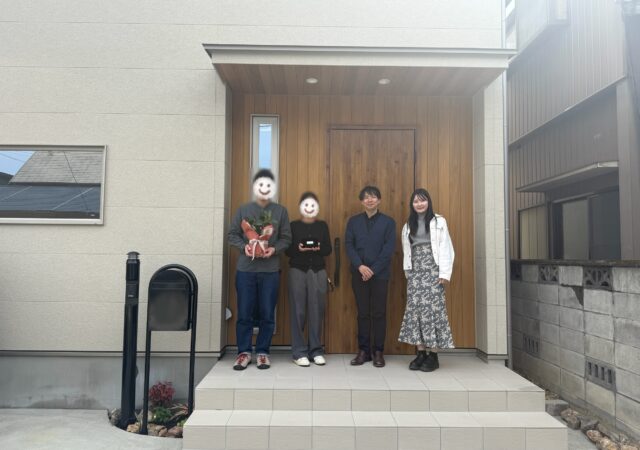 蟹江町S様邸　受渡しさせていただきました！