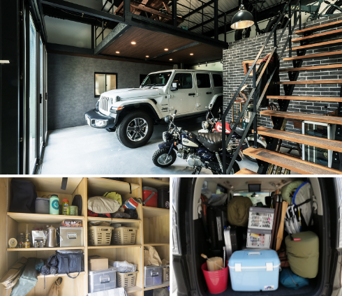 ガレージ写真