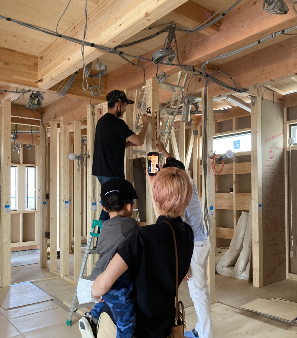 弥富市K様邸筆入れでした!