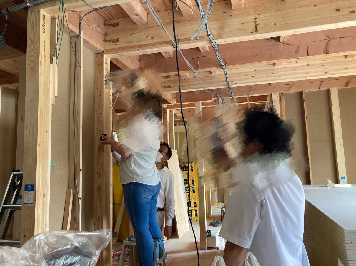 蟹江町S様邸 筆入れをしました!