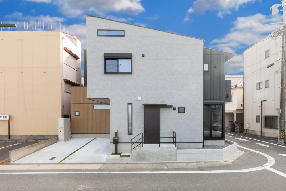 個性派デザインが光るモダンハウス