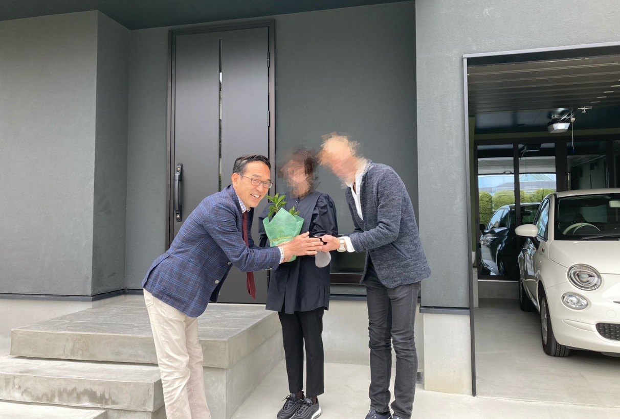 M様邸受渡しでした!