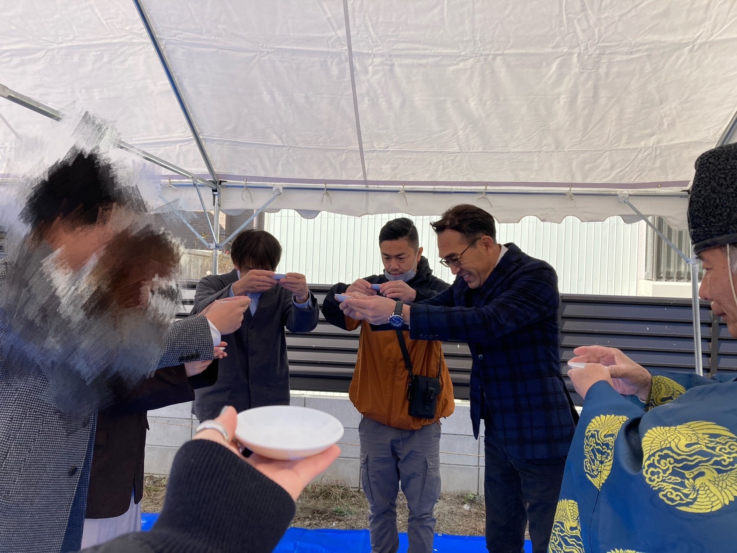 名古屋市北区K様邸　地鎮祭