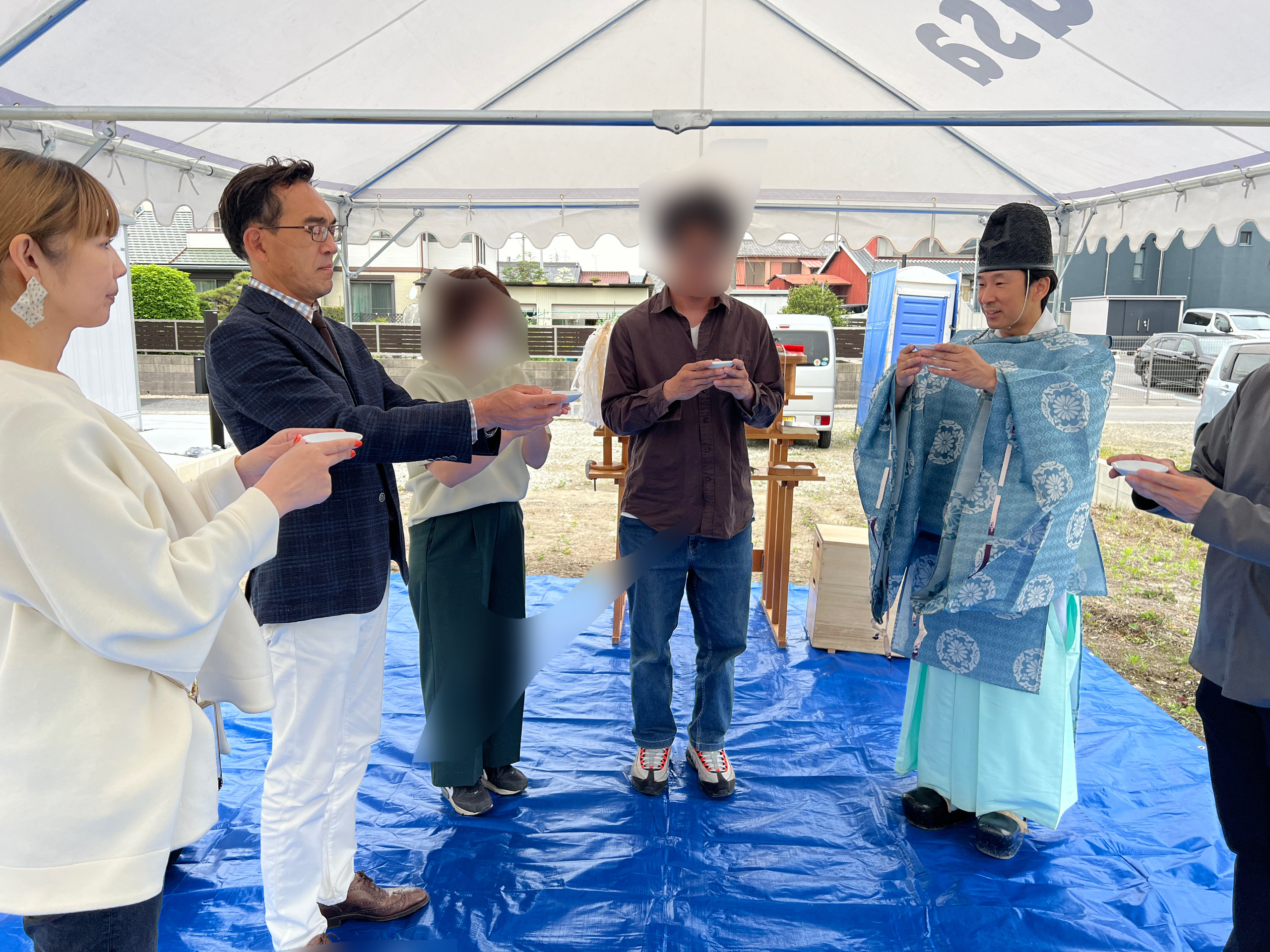 蟹江町Ｋ様邸　地鎮祭を行いました！