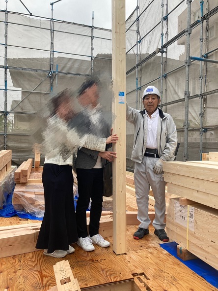 名古屋市K様邸　上棟しました！