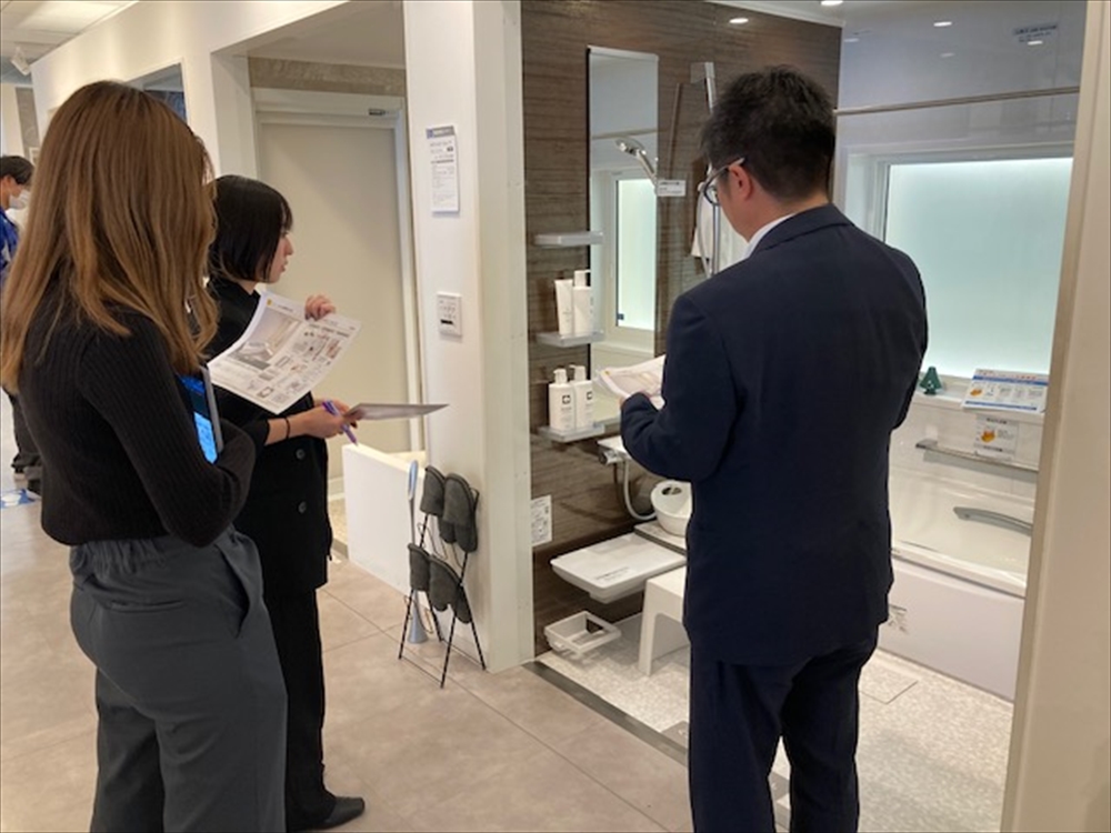 TOTO・LIXIL・Panasonicショールーム研修！