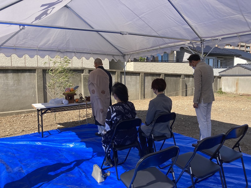 桑名市戸建て賃貸　地鎮祭