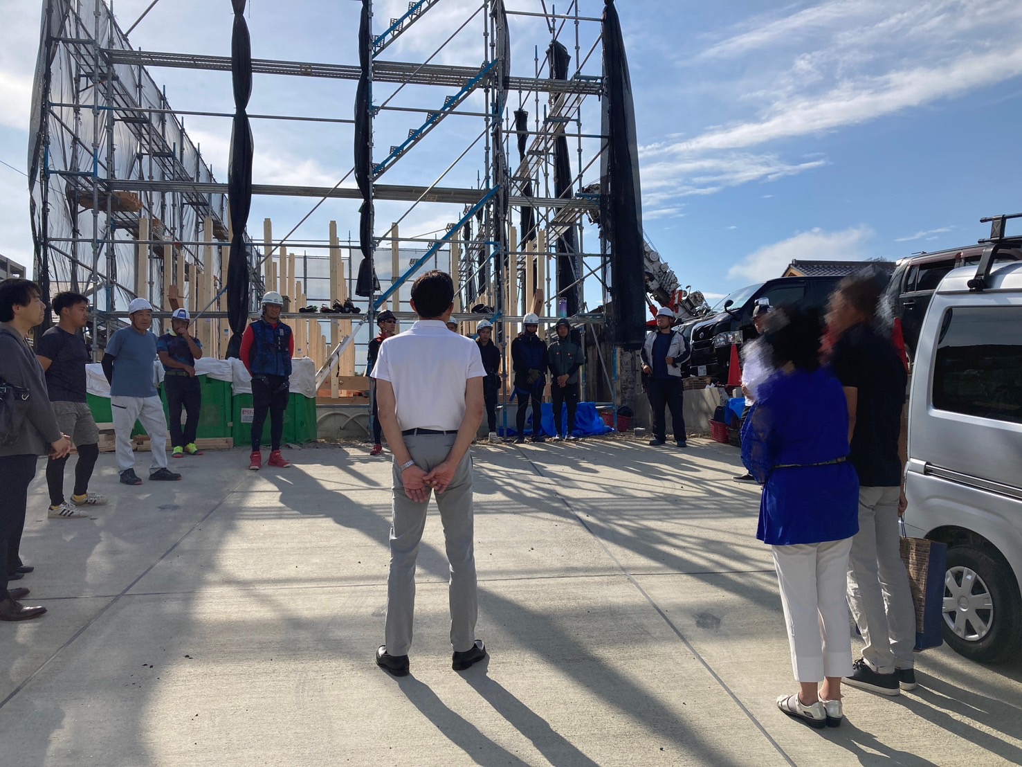 桑名市M様戸建て賃貸　上棟しました！