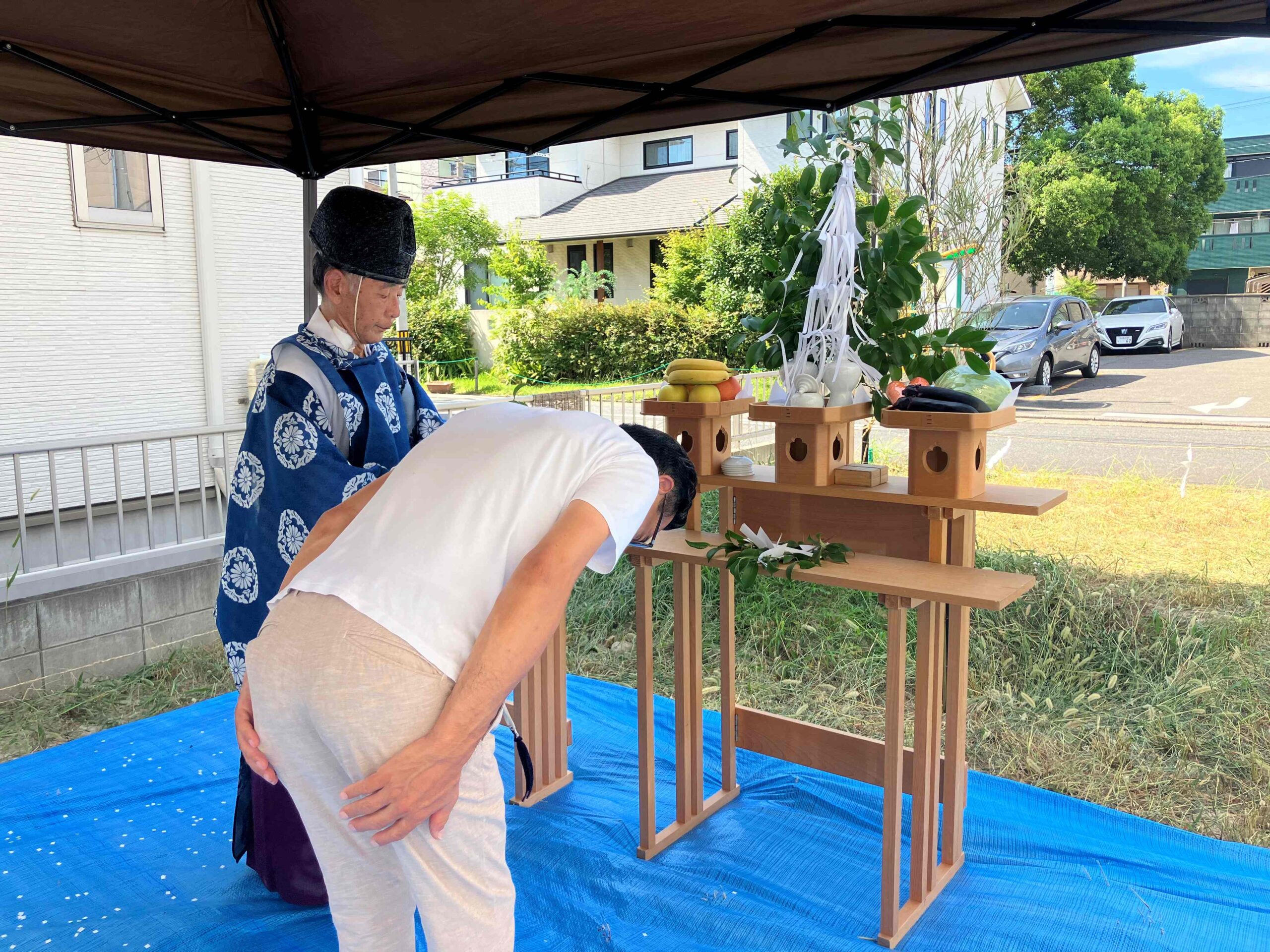 中村区長筬町賃貸アパート　地鎮祭