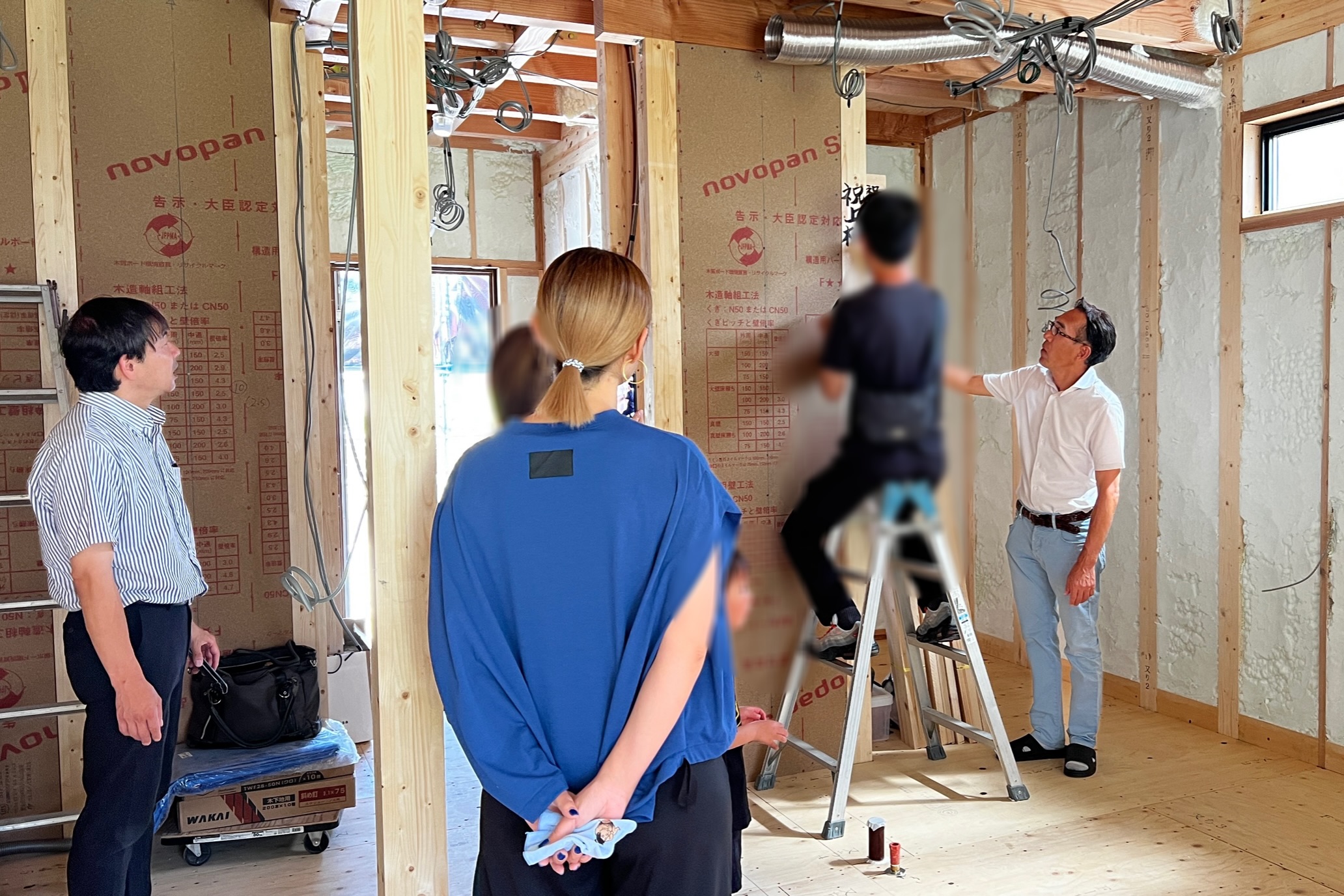 蟹江町K様邸　筆入れを行いました！