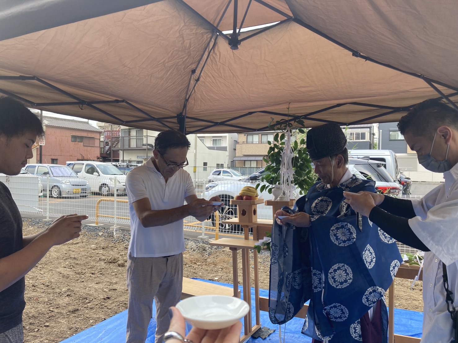 南区豊賃貸アパート　地鎮祭