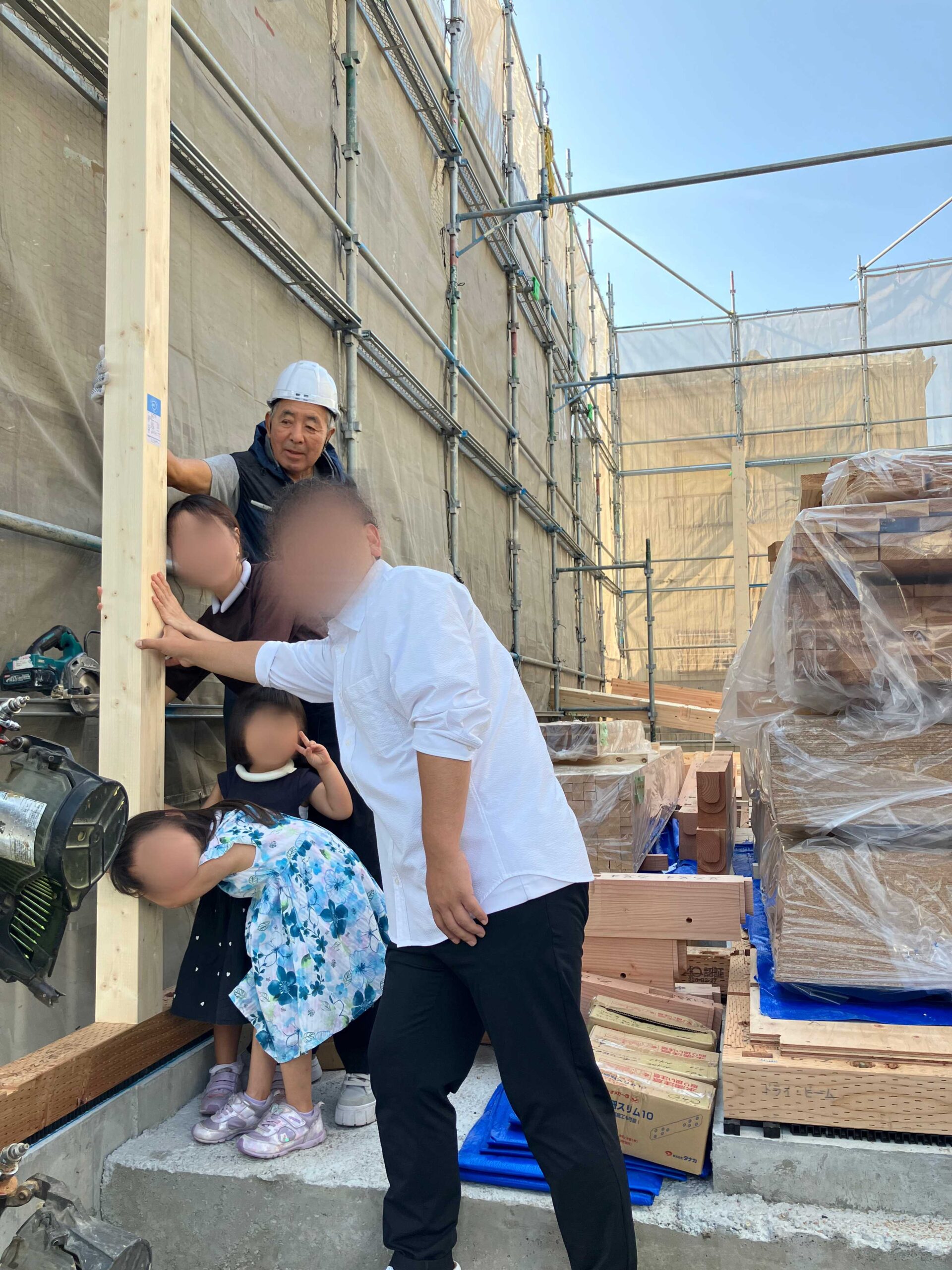 中川区M様邸　上棟しました！