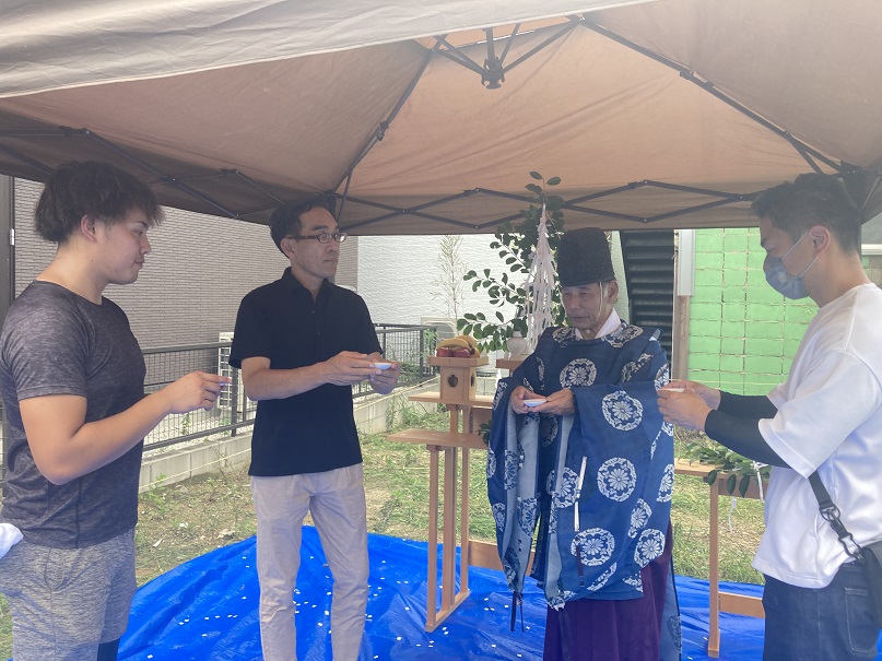 熱田区古新町賃貸アパート　地鎮祭