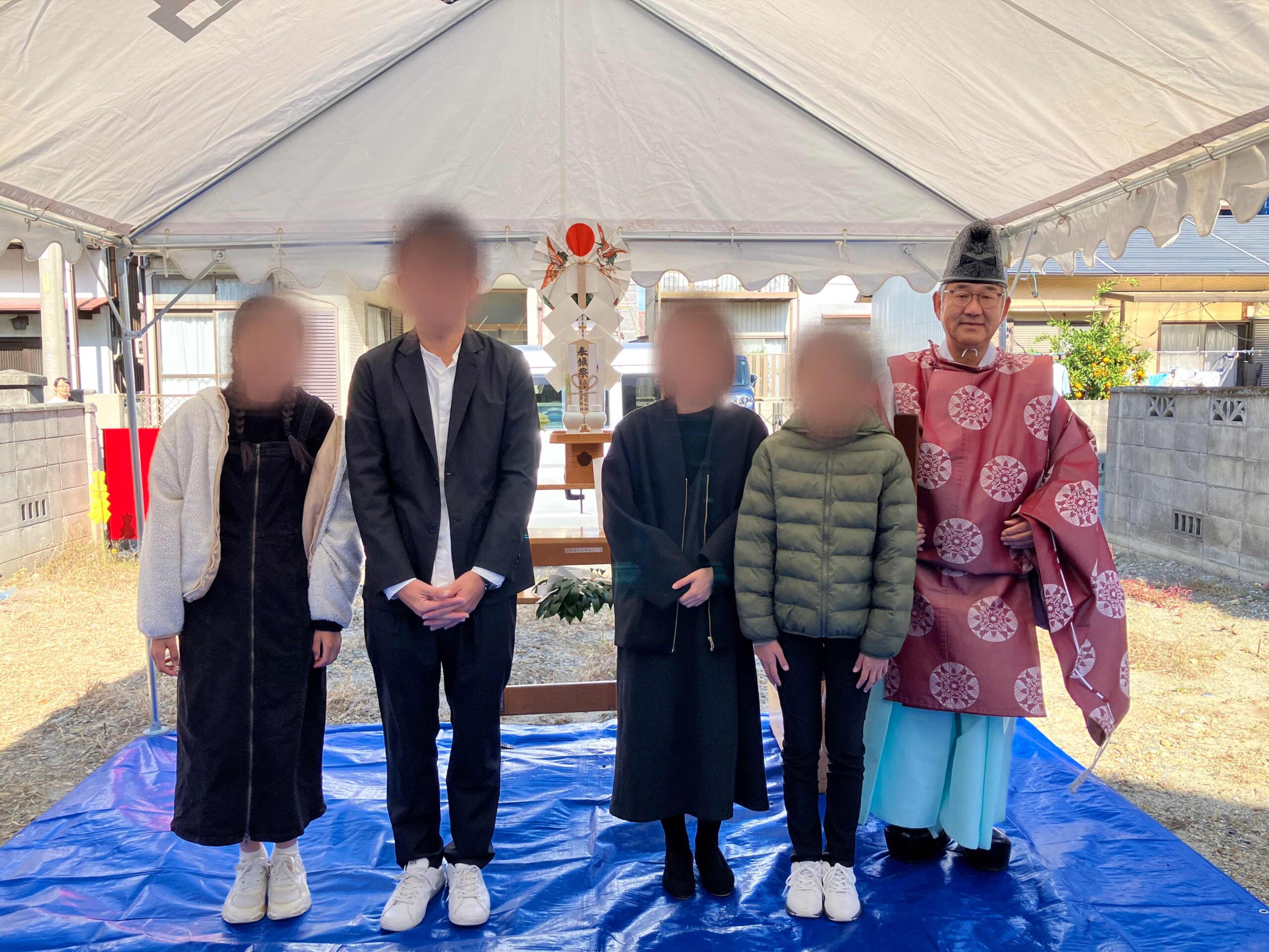 蟹江町Ｓ様邸　地鎮祭を行いました！