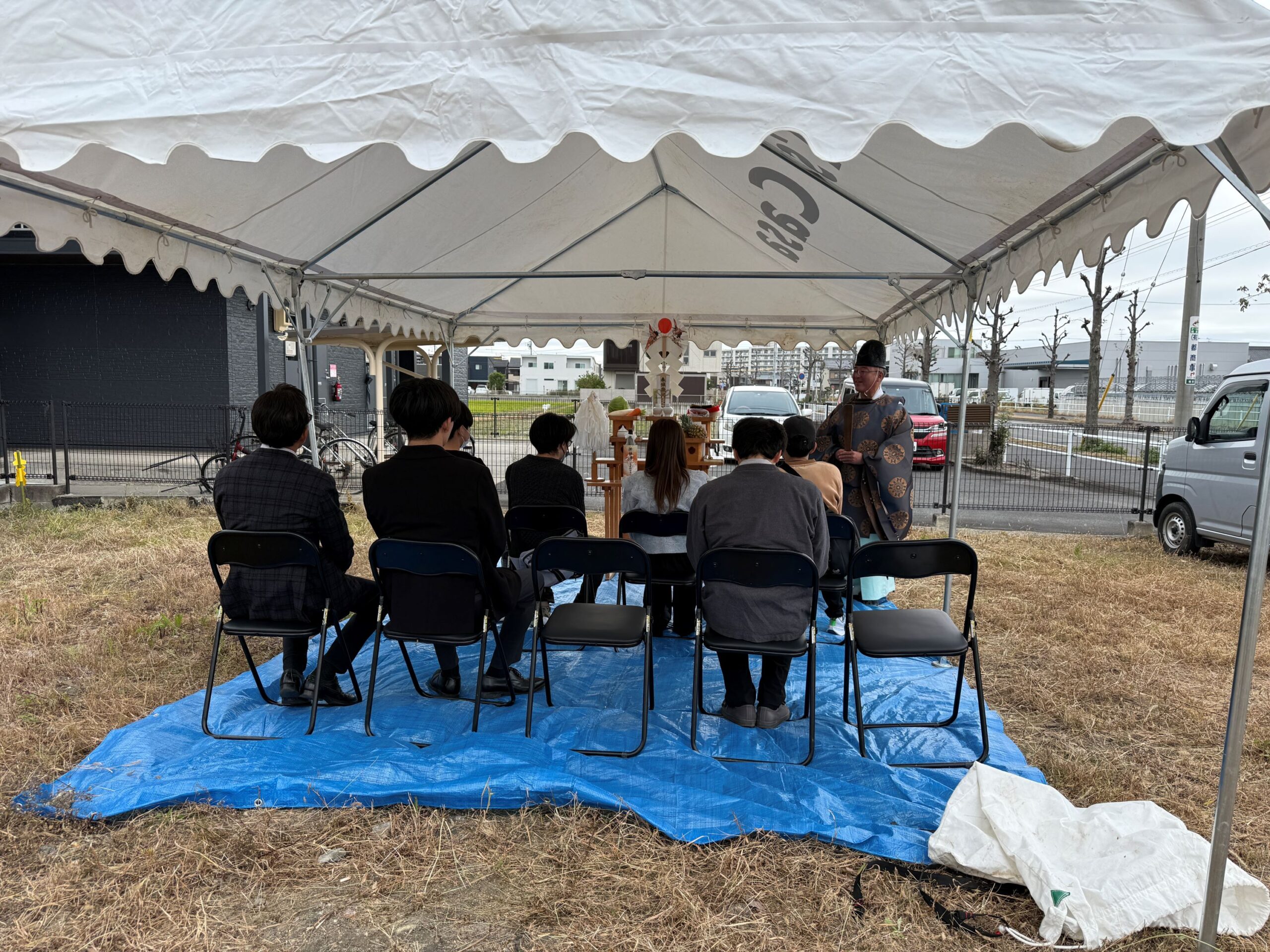 港区M様邸　地鎮祭