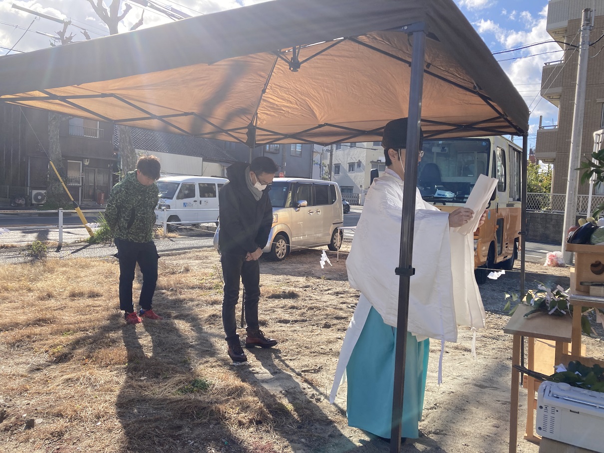 南区豊賃貸アパート　地鎮祭