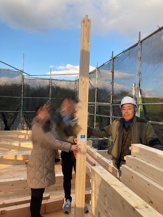 中川区M様　上棟しました！