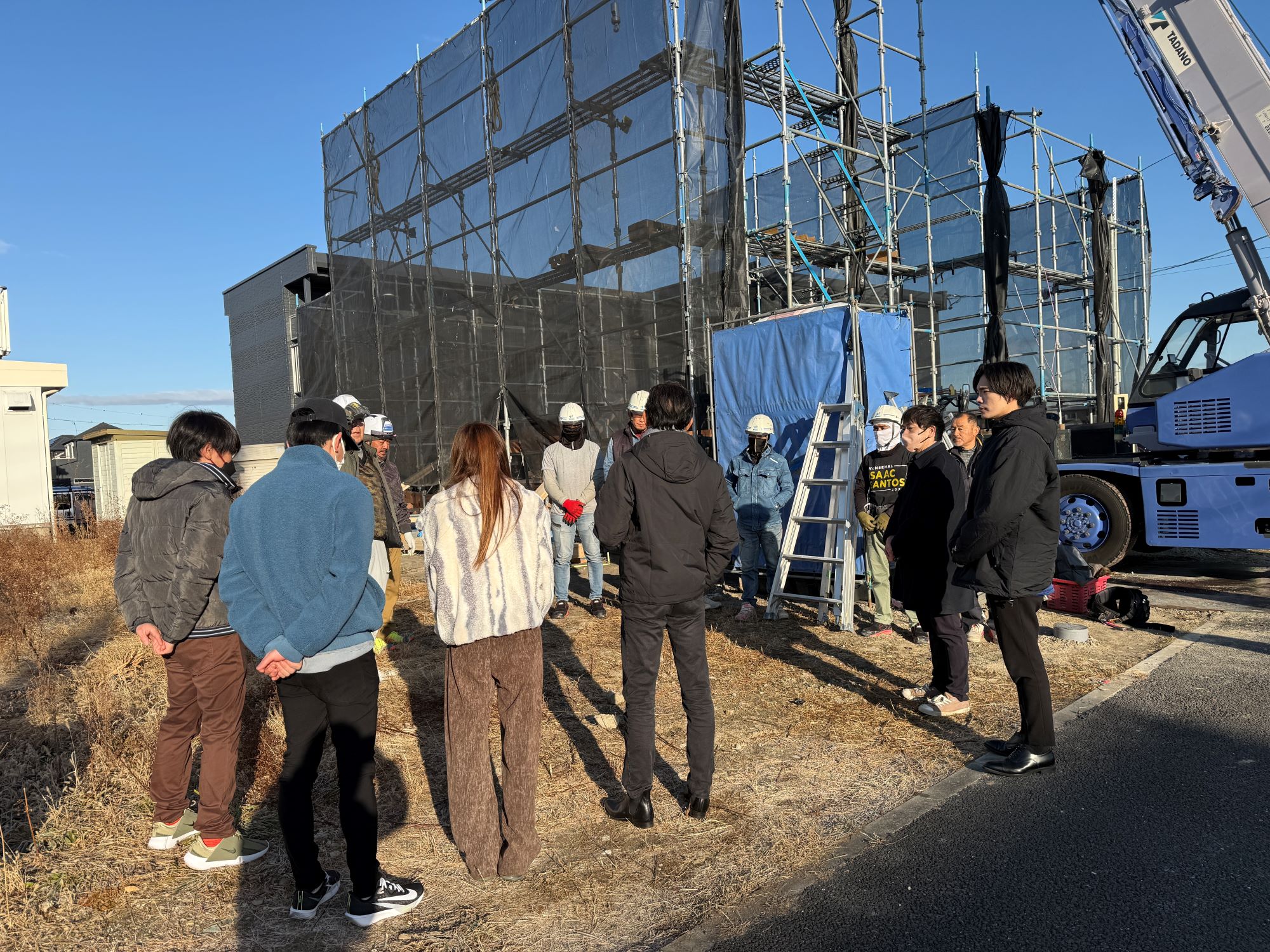 港区M様邸　上棟しました☺