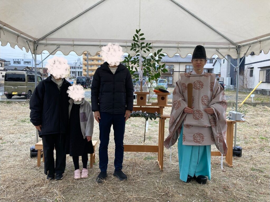 蟹江町N様邸　地鎮祭を行いました！