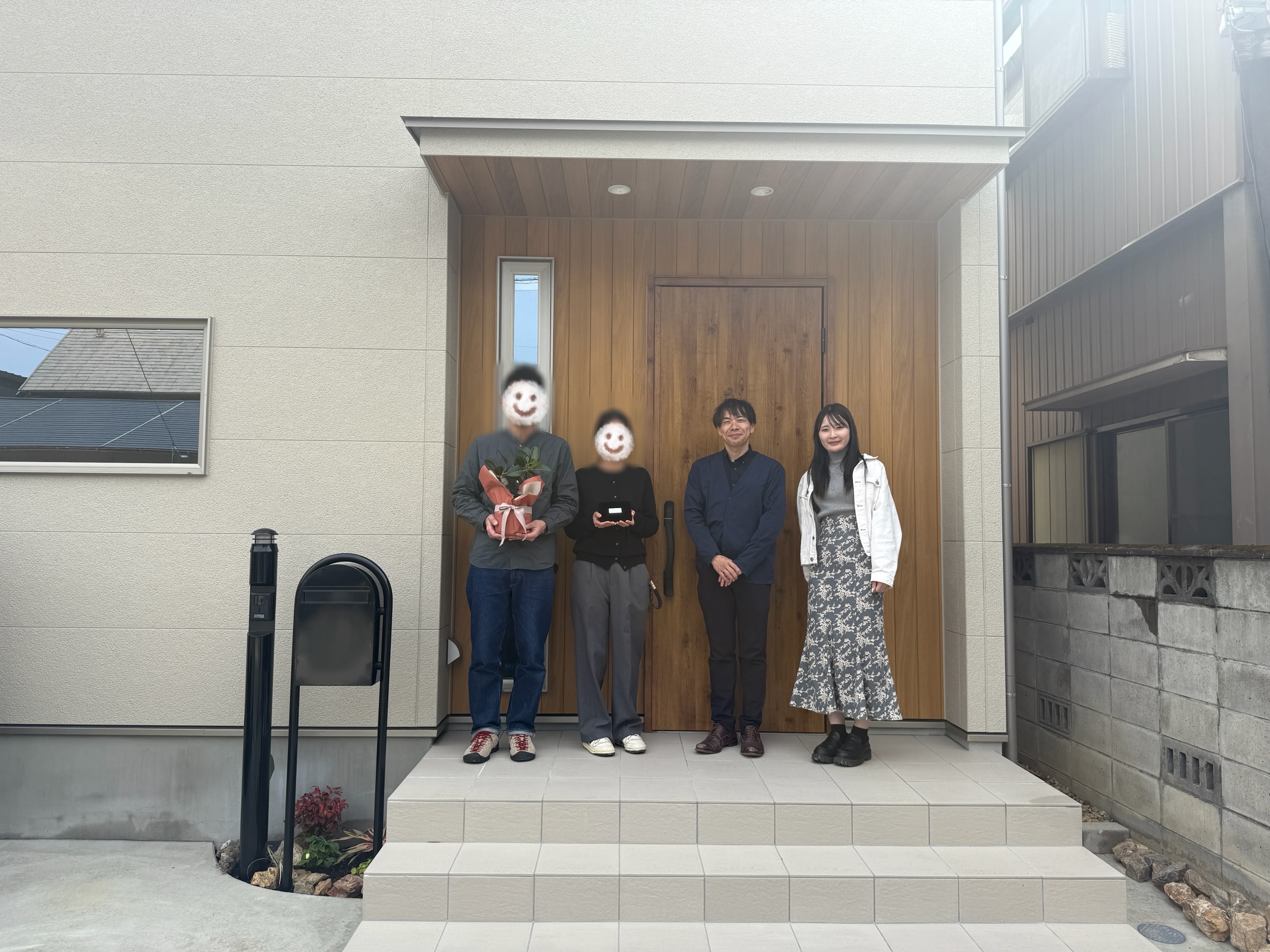 蟹江町S様邸　受渡しさせていただきました！