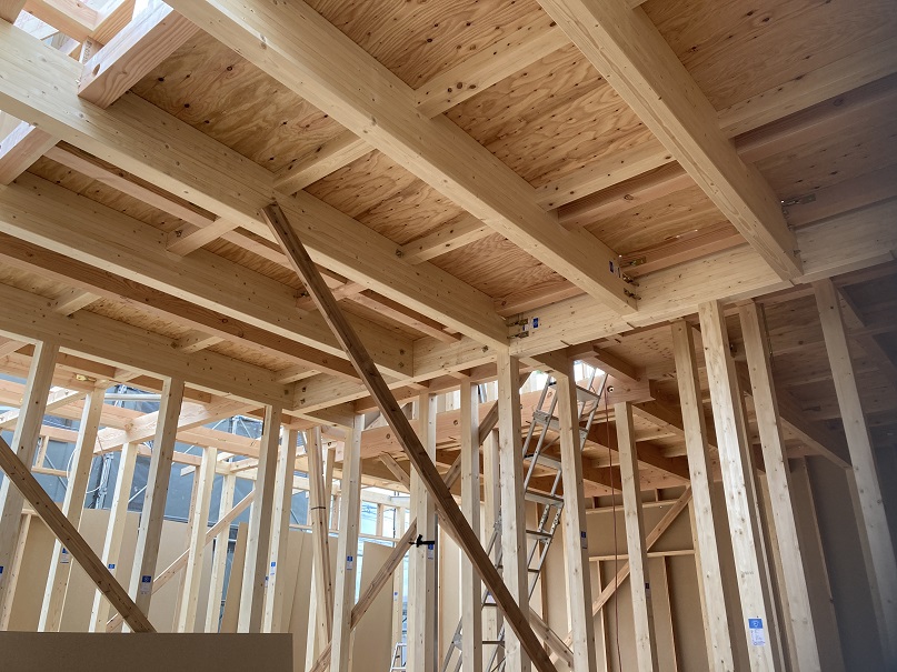 続・豊山町K様邸　上棟！