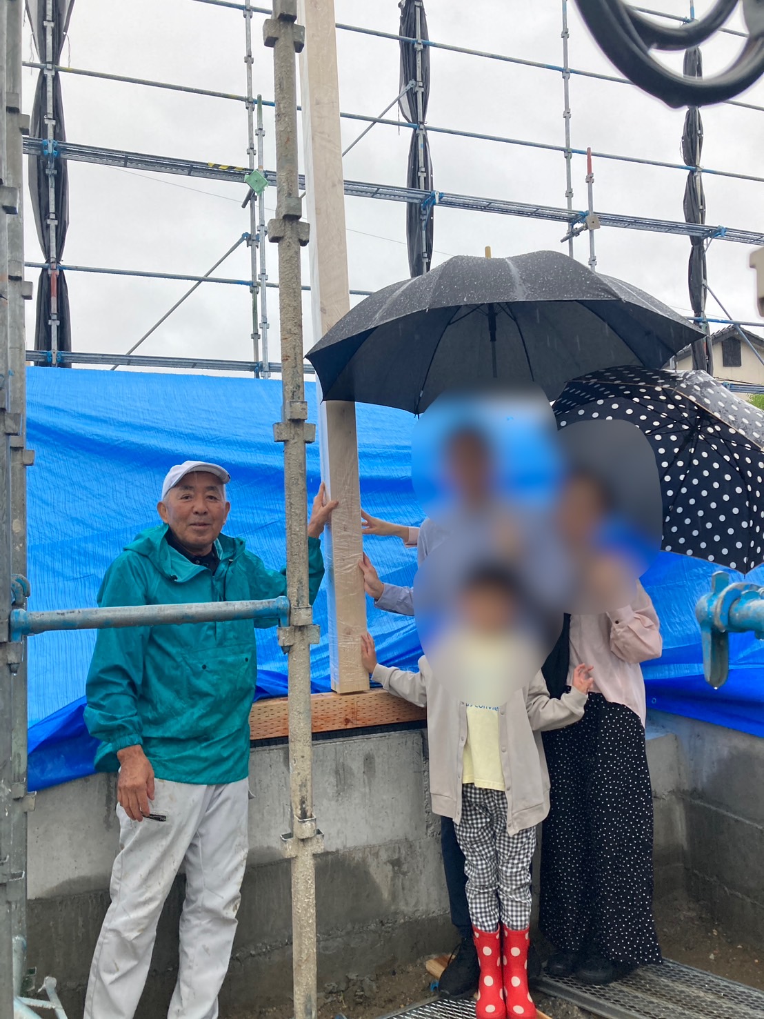 蟹江町　N様邸上棟！