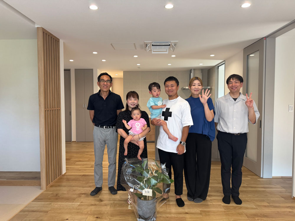 岐阜市N様受渡しでした