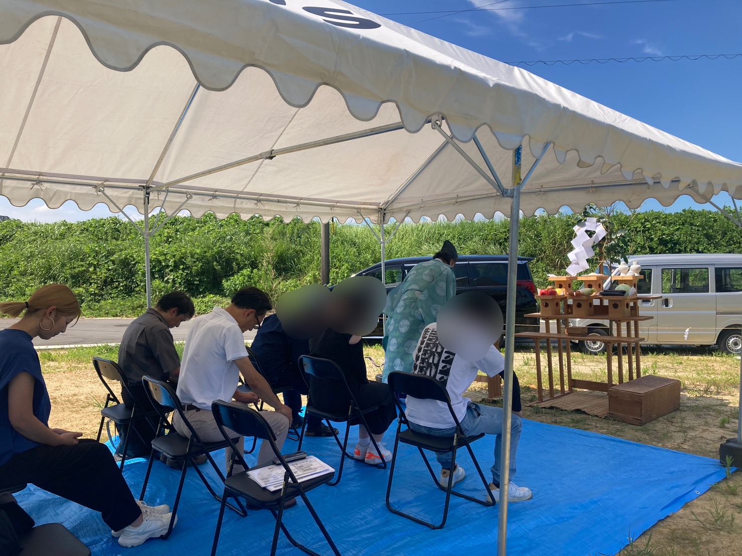 四日市市Y様邸　地鎮祭