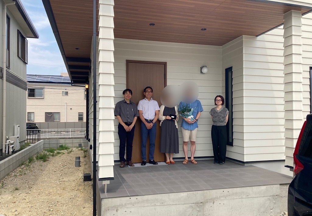 豊山町K様邸　受渡し