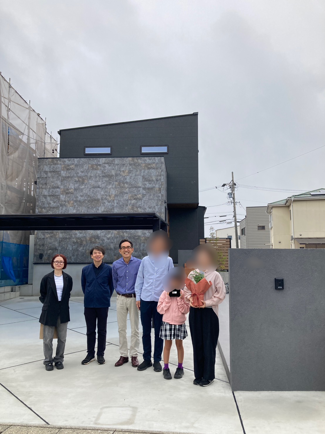 蟹江町N様邸　受渡し