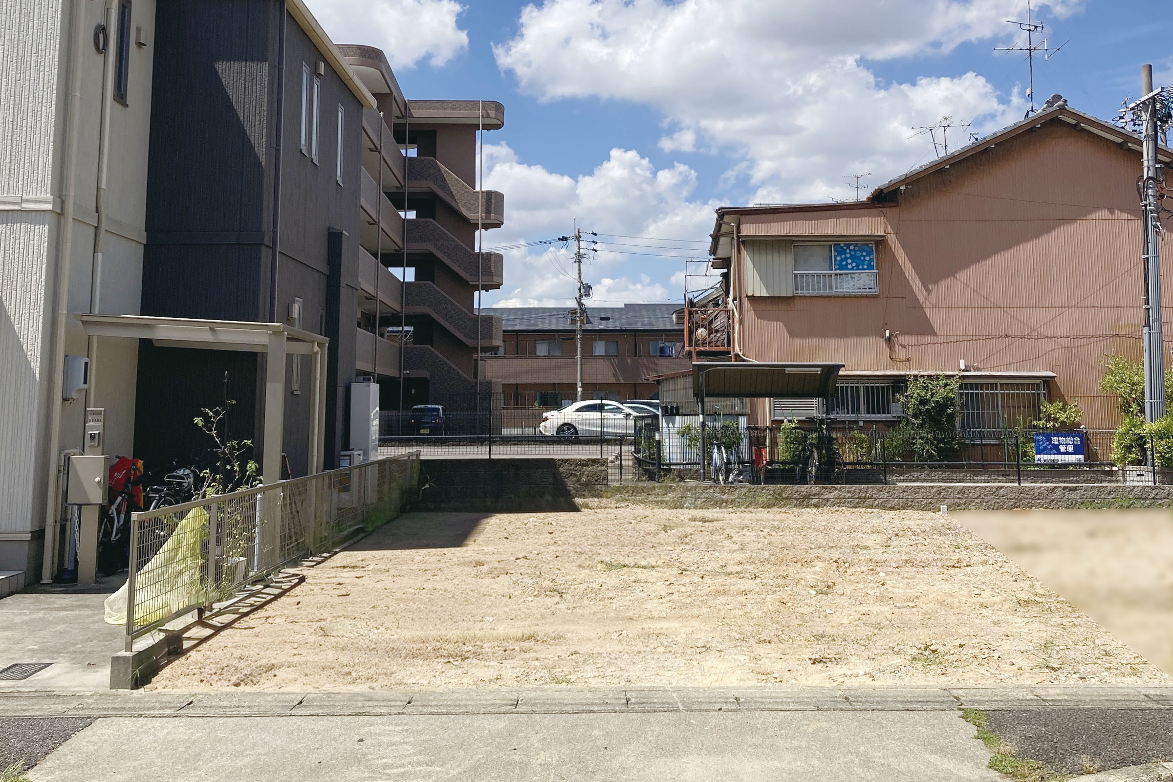 暮らしを描ける土地｜北区如意 建築条件付き土地