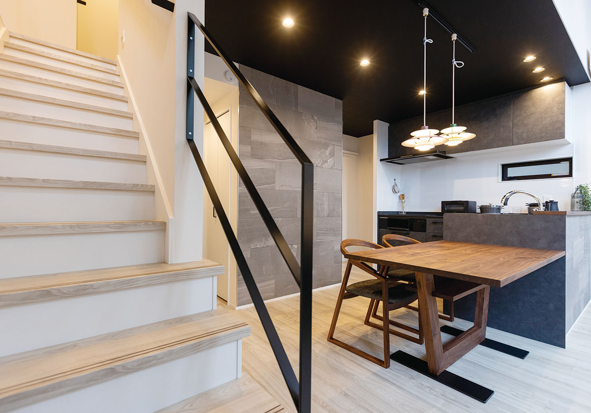 LDKダイニング部分