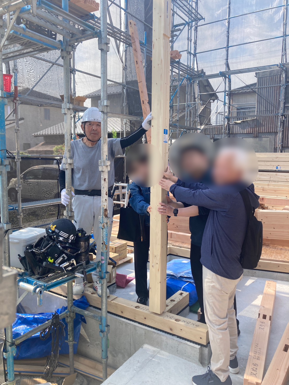 弥富市I様邸　上棟しました！