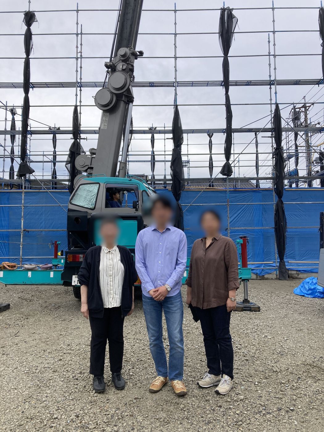 蟹江町A様邸新築工事 上棟しました!